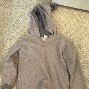 Boys hoodie with pom